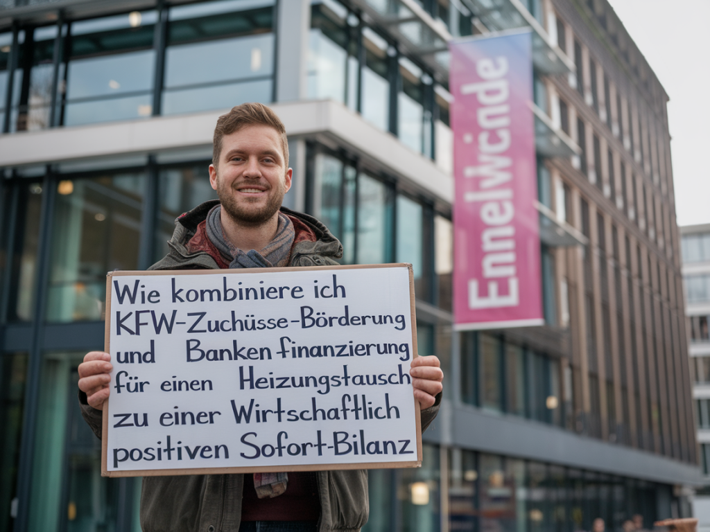 Wie kombiniere ich kfw‑zuschüsse, bafa‑förderung und bankenfinanzierung für einen heizungstausch zu einer wirtschaftlich positiven sofortbilanz