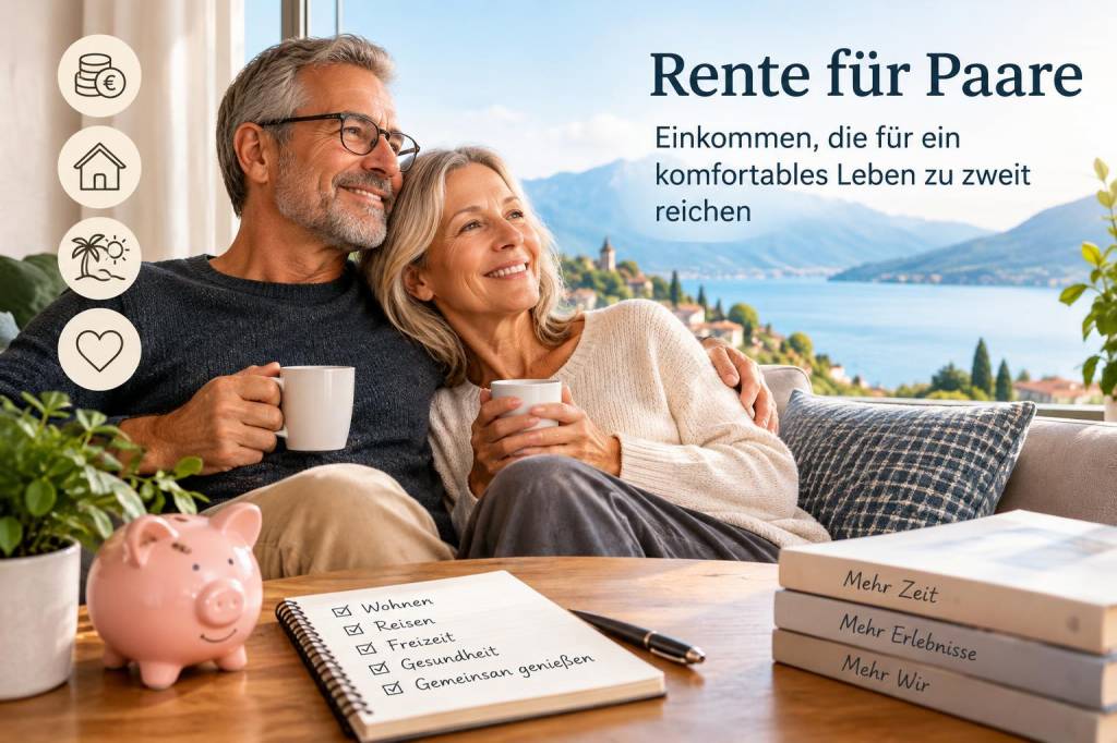 Rente für Paare: revenus suffisants pour vivre confortablement à deux