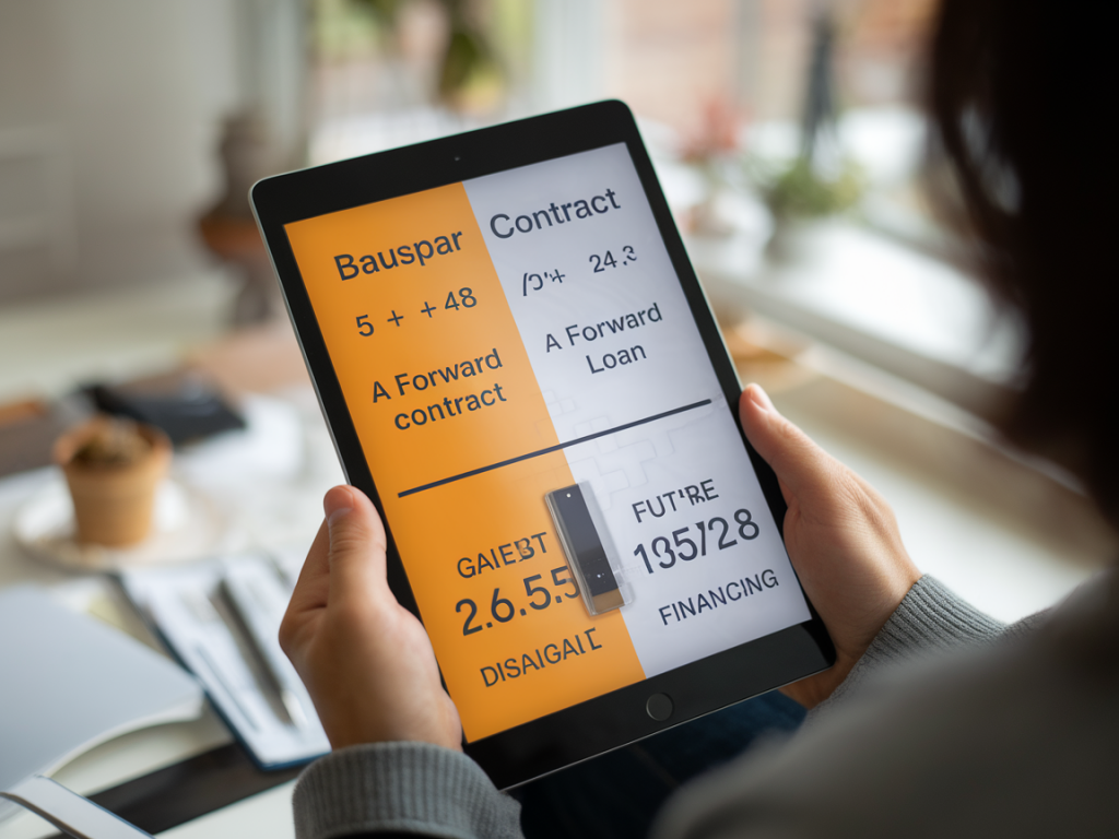 Lohnt sich ein bausparvertrag noch für die spätere anschlussfinanzierung gegenüber einem forward‑darlehen